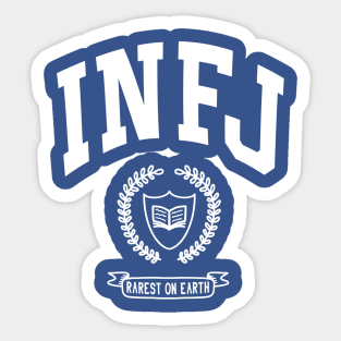 INFJ College Sticker